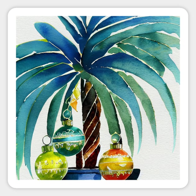 A Tropical Christmas VII Sticker by RoseAesthetic